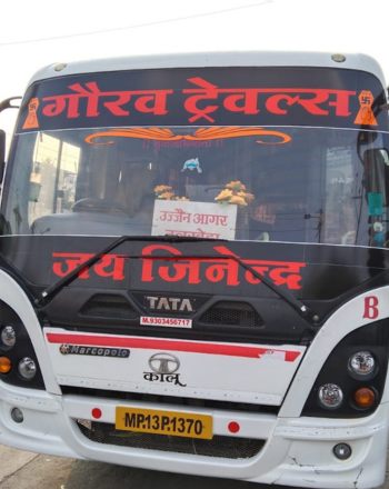 gourav travals ujjain bus